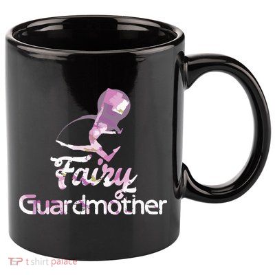 Fairy Guardmother Color Guard Winter Guard 11oz C Handle Ceramic Mug