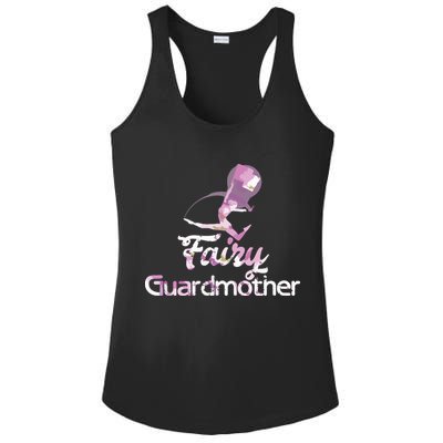 Fairy Guardmother Color Guard Winter Guard Ladies PosiCharge Competitor Racerback Tank