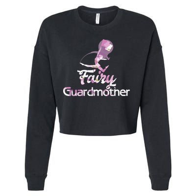 Fairy Guardmother Color Guard Winter Guard Cropped Pullover Crew