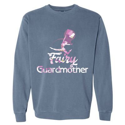 Fairy Guardmother Color Guard Winter Guard Garment-Dyed Sweatshirt