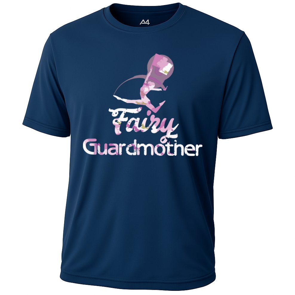 Fairy Guardmother Color Guard Winter Guard Cooling Performance Crew T-Shirt