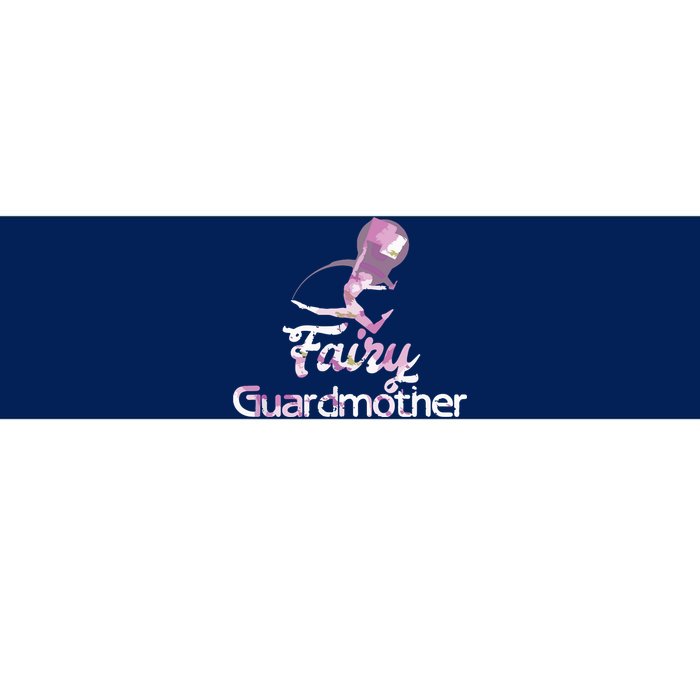 Fairy Guardmother Color Guard Winter Guard Bumper Sticker