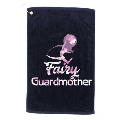 Fairy Guardmother Color Guard Winter Guard Golf Towel