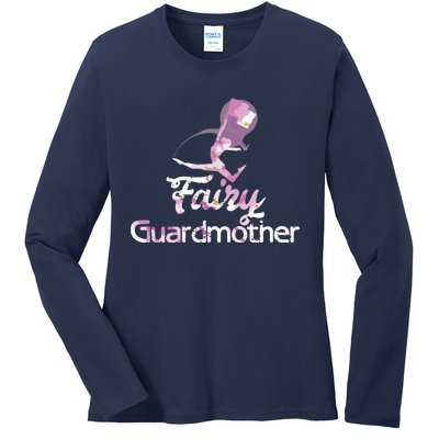 Fairy Guardmother Color Guard Winter Guard Ladies Long Sleeve Shirt