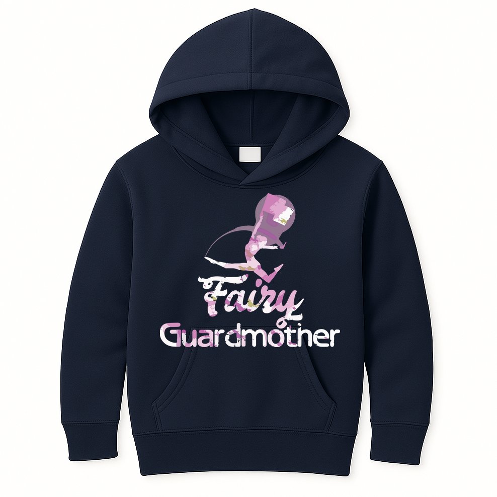 Fairy Guardmother Color Guard Winter Guard Kids Hoodie