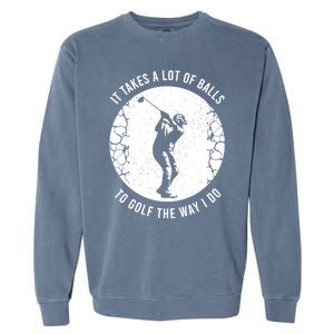 Funny Golf Clothing Golf Player Cool Gift Garment-Dyed Sweatshirt