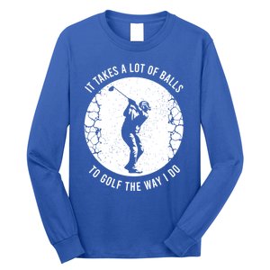 Funny Golf Clothing Golf Player Cool Gift Long Sleeve Shirt