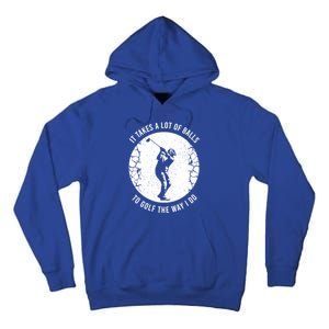 Funny Golf Clothing Golf Player Cool Gift Tall Hoodie