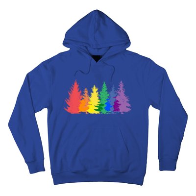 Funny Gay Christmas Tree Rainbow Lgbt Pride Meaningful Gift Hoodie