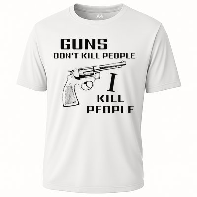 Funny Guns Dont Kill People I Do Performance Shirt
