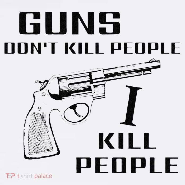 Funny Guns Dont Kill People I Do Tall T-Shirt