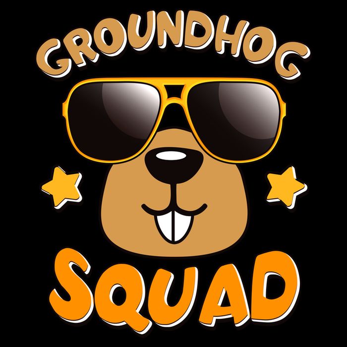 Funny Groundhog Day Squad Cooling Performance Crew T-Shirt