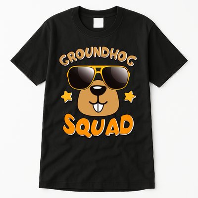 Funny Groundhog Day Squad Tall T-Shirt