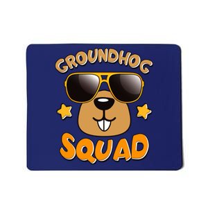 Funny Groundhog Day Squad Mousepad