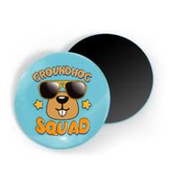 Funny Groundhog Day Squad Magnet