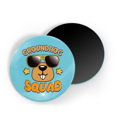 Funny Groundhog Day Squad Magnet