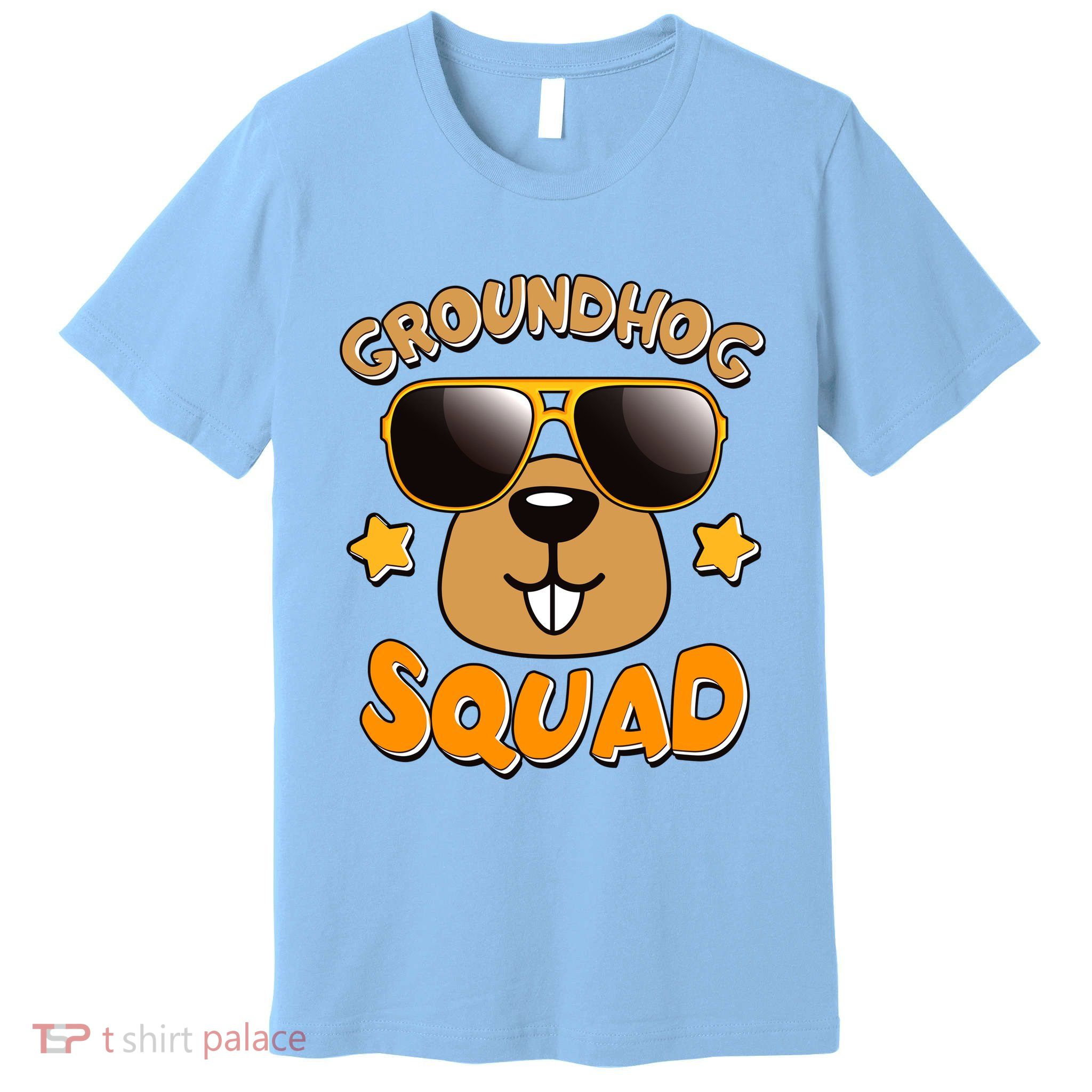 Funny Groundhog Day Squad Premium T-Shirt