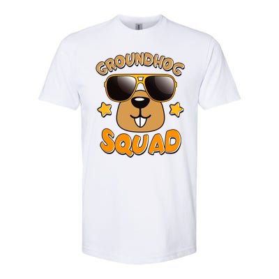 Funny Groundhog Day Squad Softstyle® CVC T-Shirt