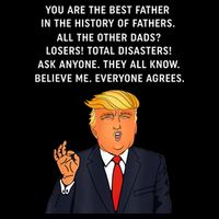 Funny Great Dad Donald Trump Father's Day Gift Tee Impact Tech Backpack