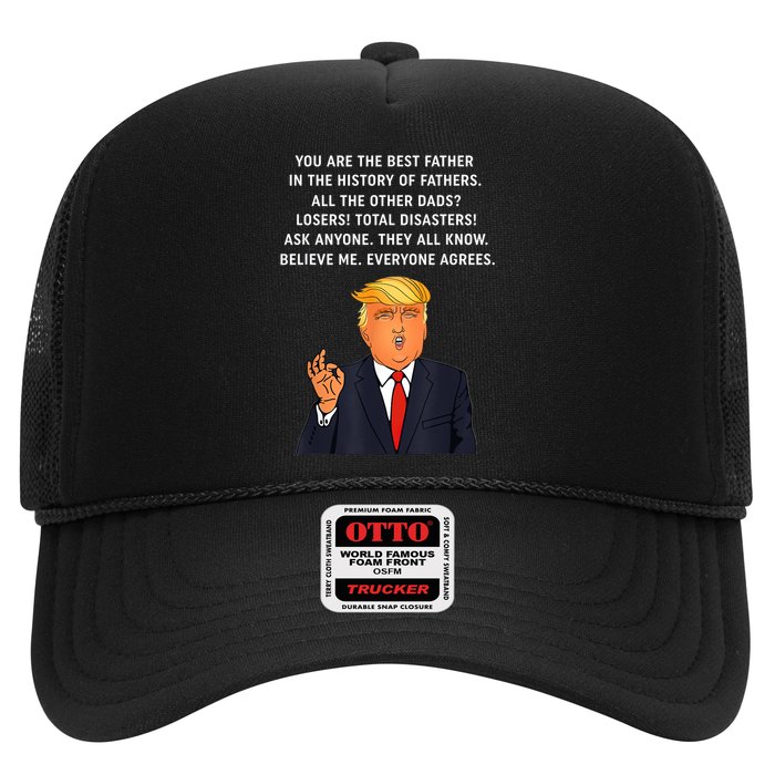 Funny Great Dad Donald Trump Father's Day Gift Tee Trucker Hat