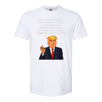 Funny Great Dad Donald Trump Father's Day Gift Tee Softstyle® CVC T-Shirt