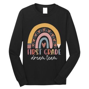 First Grade Dream Team Teacher Back To School Gifts Long Sleeve Shirt