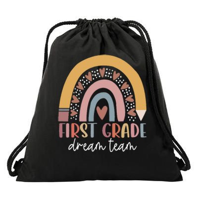 First Grade Dream Team Teacher Back To School Gifts Drawstring Bag