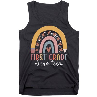 First Grade Dream Team Teacher Back To School Gifts Tank Top