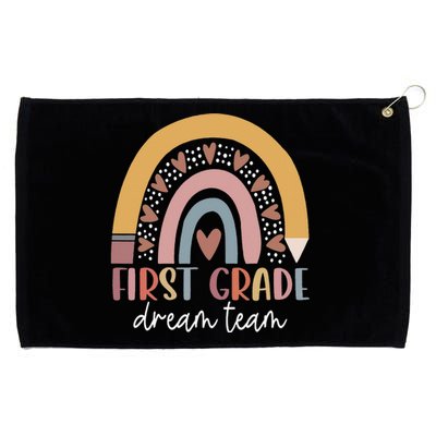 First Grade Dream Team Teacher Back To School Gifts Grommeted Golf Towel