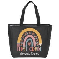 First Grade Dream Team Teacher Back To School Gifts Zip Tote Bag