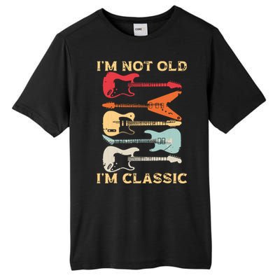 Funny Guitar Design For Men Women Guitarist Guitar Lovers Tall Fusion ChromaSoft Performance T-Shirt