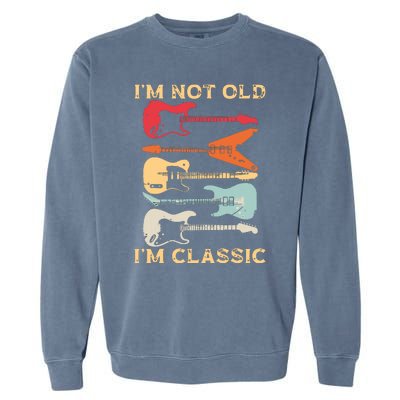 Funny Guitar Design For Men Women Guitarist Guitar Lovers Garment-Dyed Sweatshirt