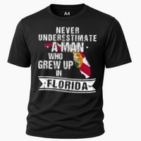 Flo Grown Design For Men Native Florida Cooling Performance Crew T-Shirt