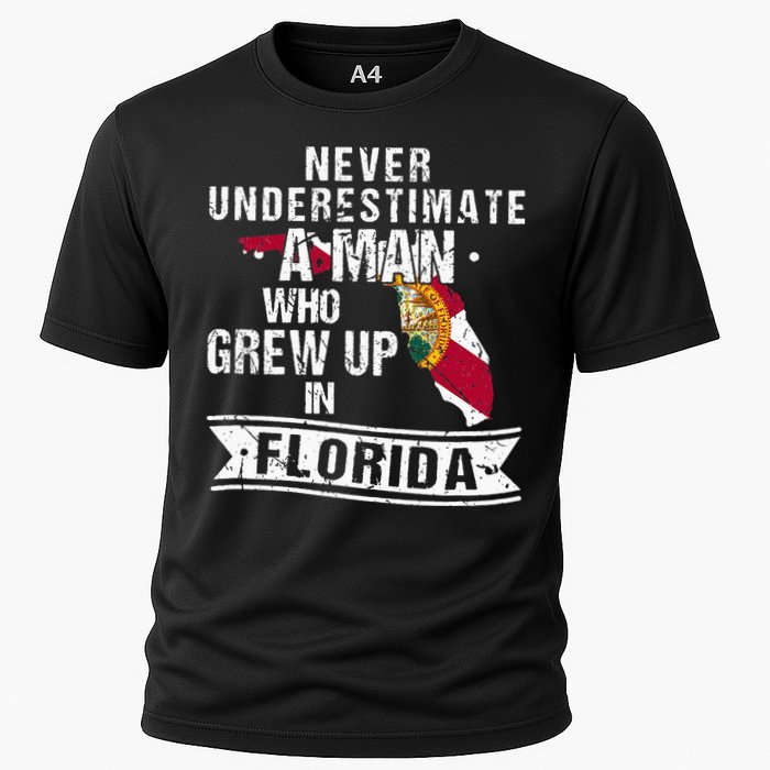 Flo Grown Design For Men Native Florida Cooling Performance Crew T-Shirt