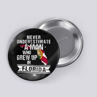 Flo Grown Design For Men Native Florida Button