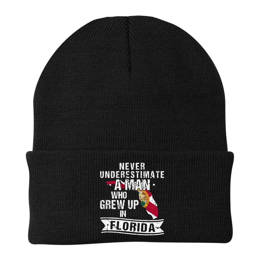 Flo Grown Design For Men Native Florida Beanie