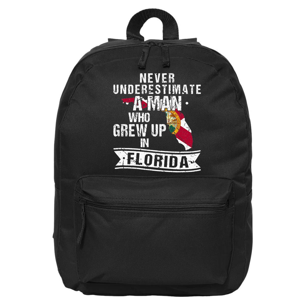 Flo Grown Design For Men Native Florida 16 in Basic Backpack