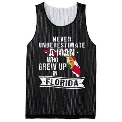 Flo Grown Design For Men Native Florida Mesh Reversible Basketball Jersey Tank