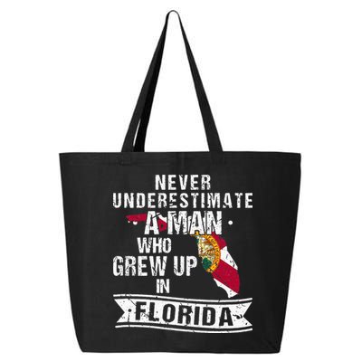 Flo Grown Design For Men Native Florida 25L Jumbo Tote