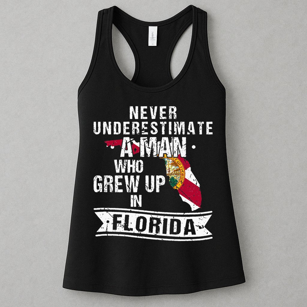 Flo Grown Design For Men Native Florida Womens Tank Top