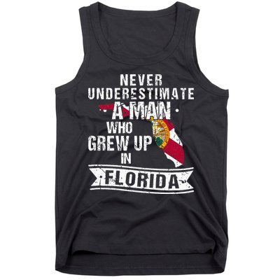 Flo Grown Design For Men Native Florida Tank Top