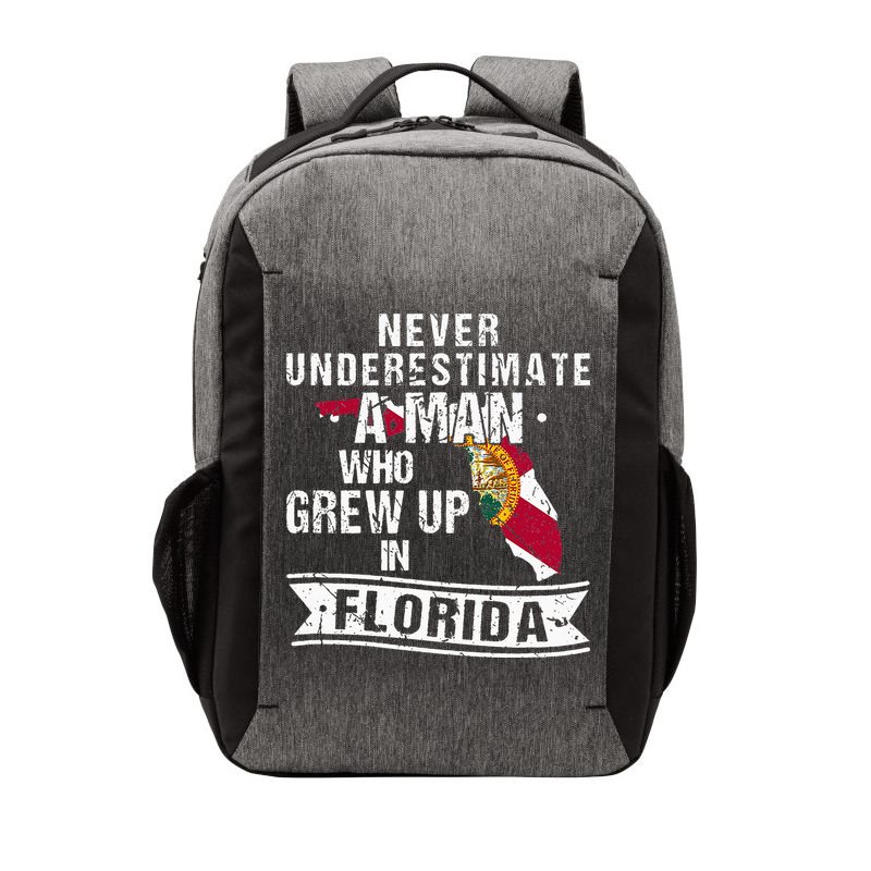 Flo Grown Design For Men Native Florida Vector Backpack