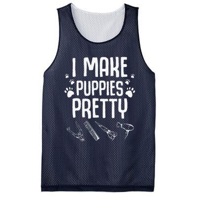 Funny Grooming Dog Groomer Gift For Women Puppy Groom Mesh Reversible Basketball Jersey Tank