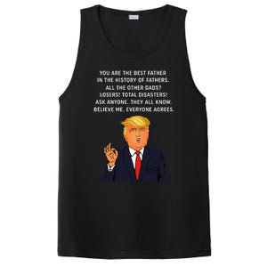 Funny Great Dad Donald Trump FatherS Day PosiCharge Competitor Tank