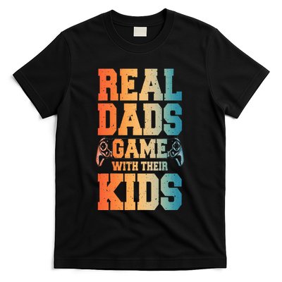 Funny Gamer Dad Art For Gaming Dad Daddy Game Lover T-Shirt