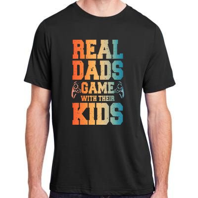 Funny Gamer Dad Art For Gaming Dad Daddy Game Lover Adult ChromaSoft Performance T-Shirt