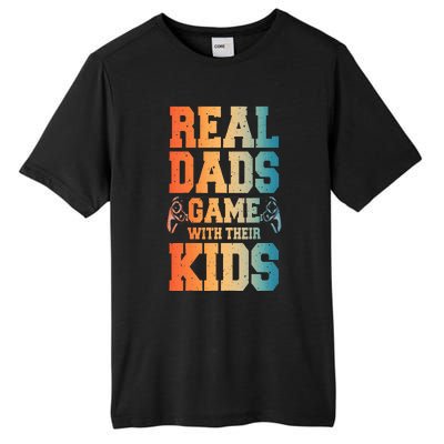 Funny Gamer Dad Art For Gaming Dad Daddy Game Lover Tall Fusion ChromaSoft Performance T-Shirt