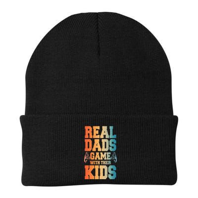 Funny Gamer Dad Art For Gaming Dad Daddy Game Lover Beanie
