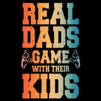 Funny Gamer Dad Art For Gaming Dad Daddy Game Lover 16 in Basic Backpack