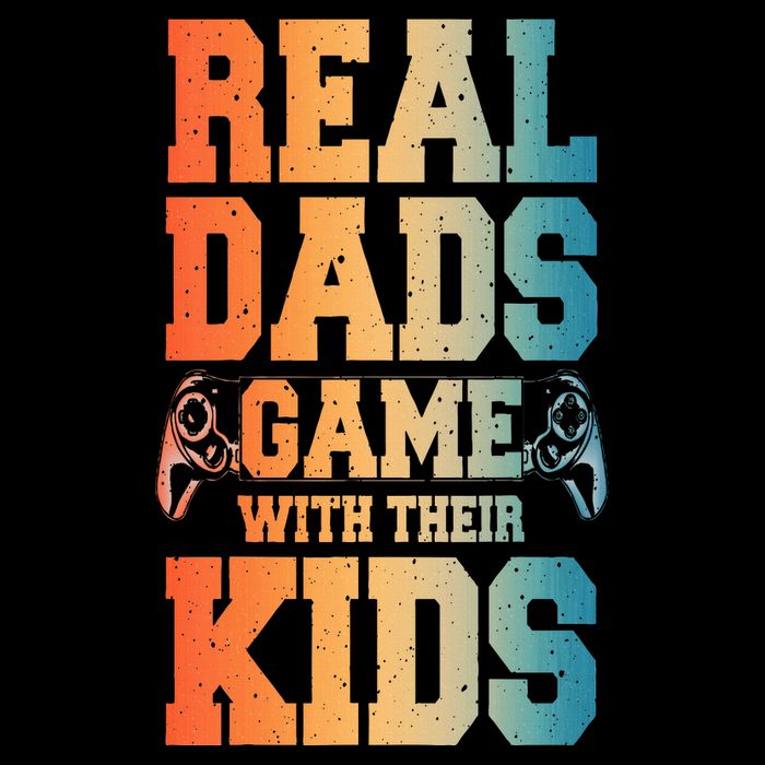 Funny Gamer Dad Art For Gaming Dad Daddy Game Lover 16 in Basic Backpack
